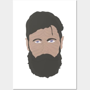 Beard Man Posters and Art